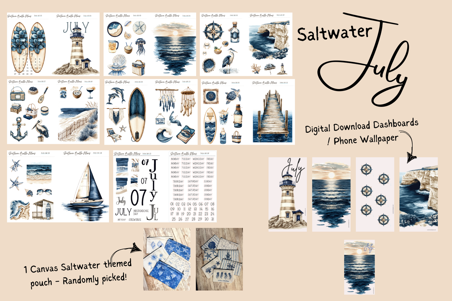 July-2026 Monthly Kit (2 Design Choices)
