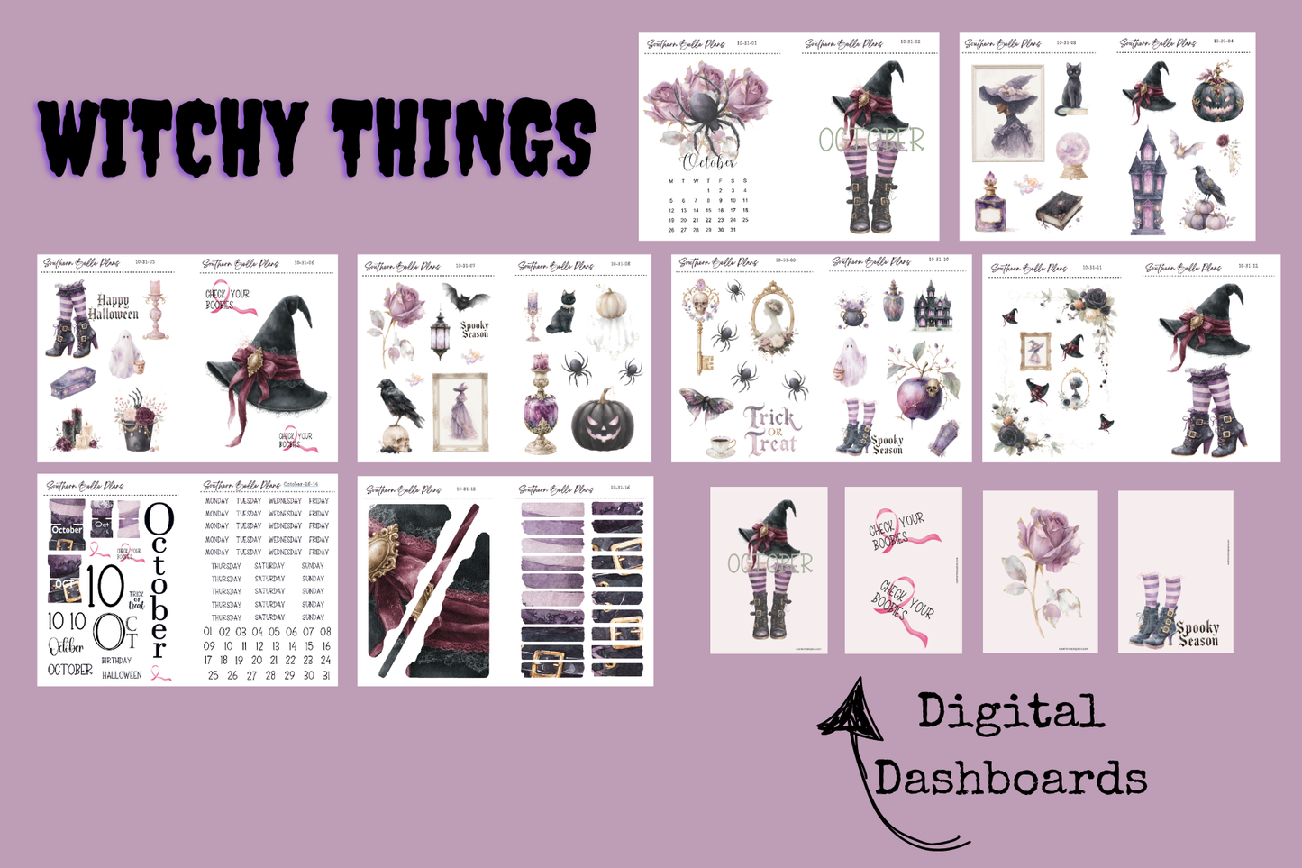 October 2026 Monthly Kit (2 Designs)