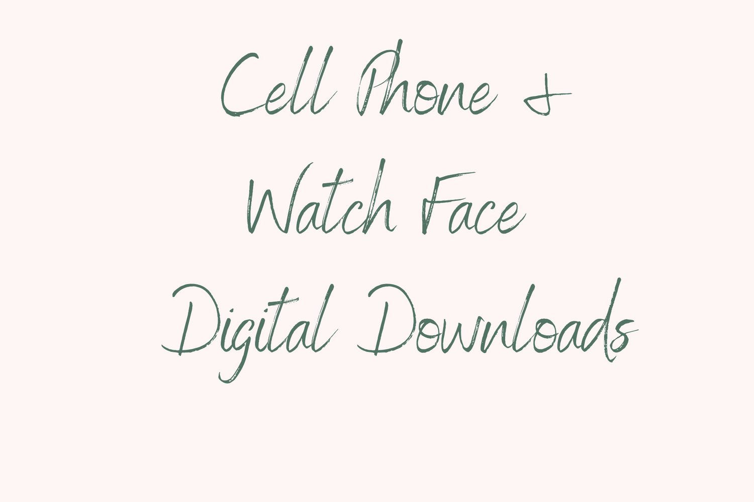 Cell Phone / Watch Face Wallpapers