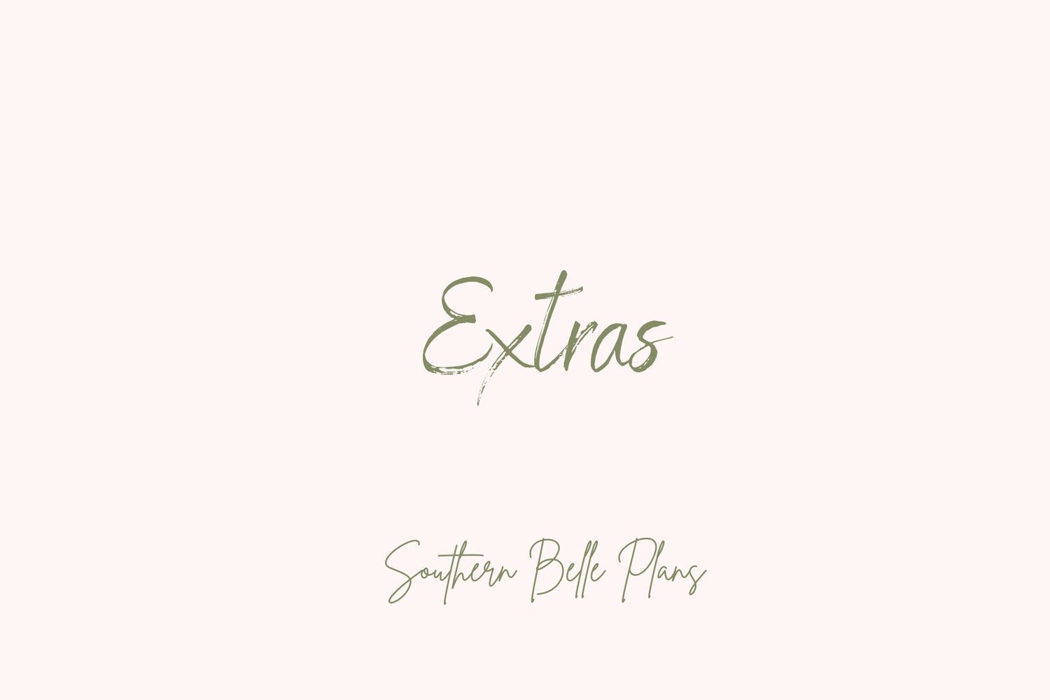 Extras