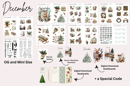 December 2025 Monthly Kit (Read Description)
