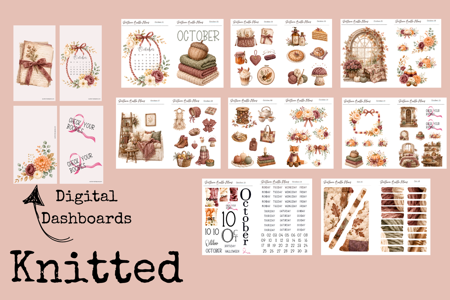 October 2026 Monthly Kit (2 Designs)