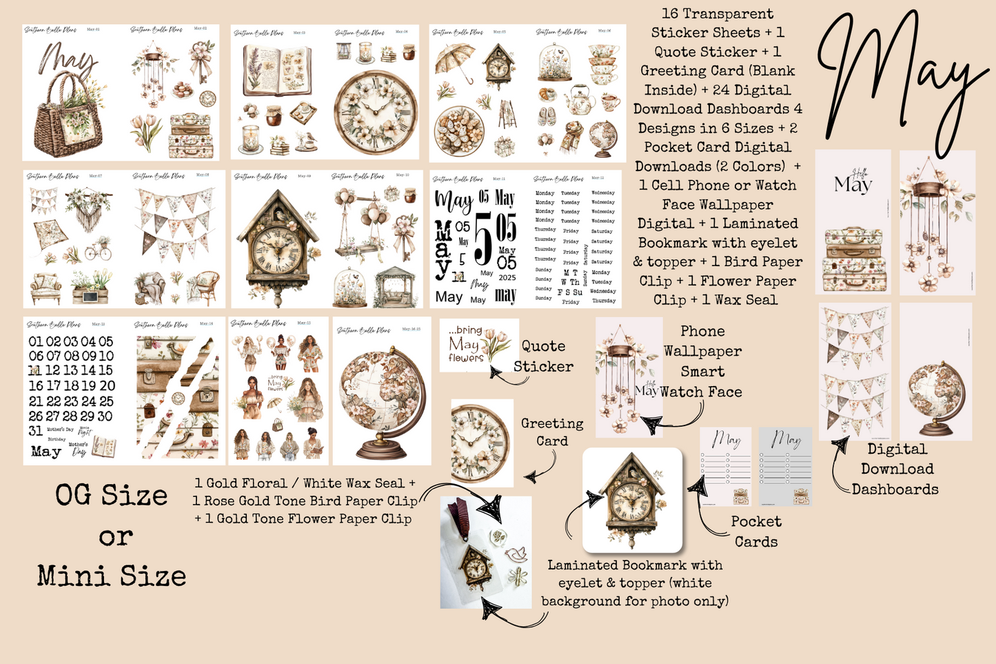 May Monthly Kit (2025) Read Description