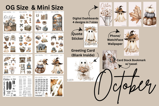 October-2025 Monthly Kit (Read Description)