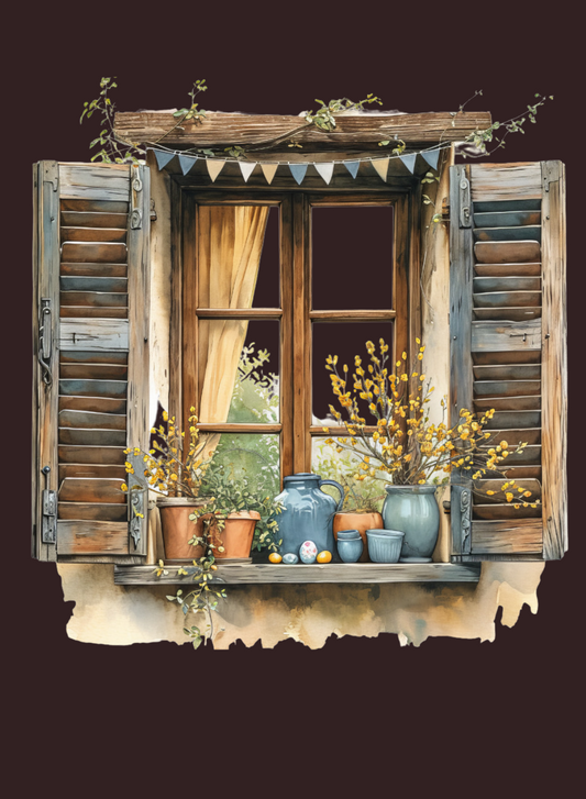Window-Kindle - Black Background