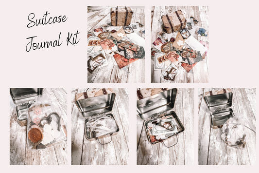 Suitcase Journal Pack (Scroll Down & Read Description Please)