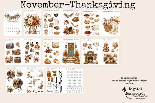 November 2026 Monthly Kit (2 Designs)